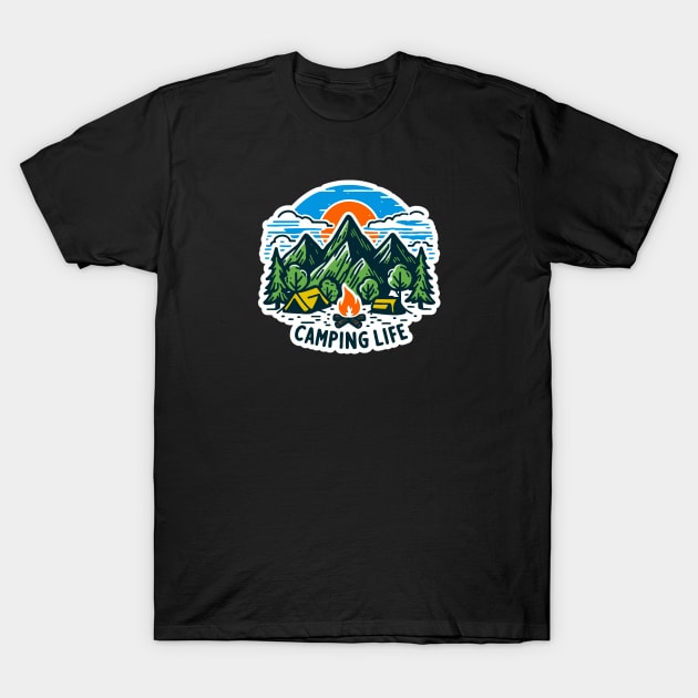 camping life T-Shirt by Yaydsign